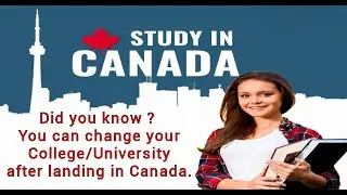 Study in Canada | How to change DLI or Course after landing in Canada as an International Student !