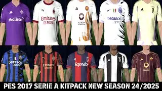 PES 2017 SERIE A KITPACK NEW SEASON 24/2025