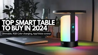 Smart Table Lamp with App/Voice Control and LED RGB Color Changing Touch Lamp: Best to Buy in 2024