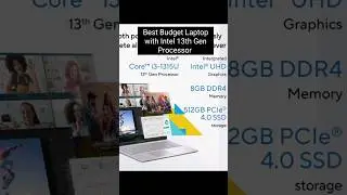 Best Budget Intel Core I3 13th Gen Laptop 2023 #13thgen #intelcorei3