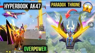 Paradox Hyperbook - Ak 47 Paradox Enforcer & Paradox Throne Skywing | Free Fire Hyperbook Ring Event