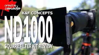 K&F Concepts SN25T1 ND1000 Square Filter Kit | SO AWESOME!! Our Review