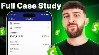 Making $740k With Shopify Dropshipping - Full Case Study