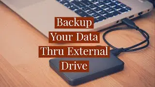 How to backup your computer into external hard drive