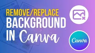 How to Remove/Replace Background in Canva | Create T-shirt Mockup in Canva |  Canva Tips & Tricks