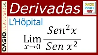 REGLA DE L'HOPITAL - Ejercicio 8 (con CASIO Classwiz fx-991LA X)