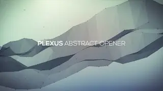 Plexus Abstract Opener - After Effects Template