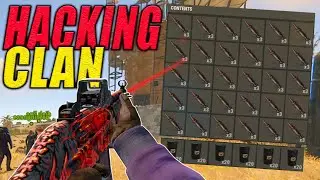 HACKING Clan Gets BANNED After Online Raid! (RUST Wipe Progression)