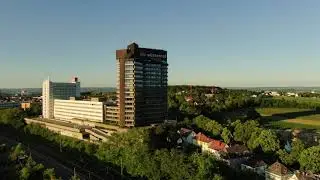 Ludwigsburg Germany 4k drone footage