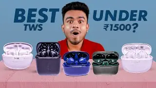 Top 5 TWS *UNDER ₹1500 Rs* ⚡ Reality!!