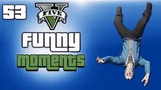 GTA 5 Next Gen Funny Moments Ep. 53 (Droidd Pooing, New Home, Flying Glitch & Tutorial!)