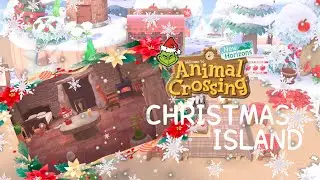 The CUTEST Christmas Island: ACNH Island Tour