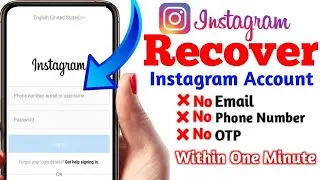 How to Recover Instagram Account Without Email and Phone Number | Instagram Account Recovery 2023