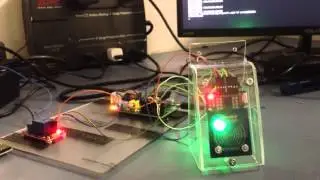 Rfid reader controlling relay on raspberry pi