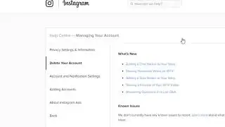 How to Delete Instagram ID | Instagram Help Center