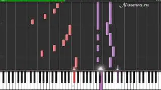 Ludovico Einaudi — Le Onde Piano Tutorial (Synthesia + Sheets + MIDI)