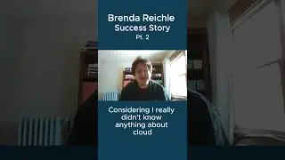 What a #transformationjourney! Great job, Brenda! #womenintech #cloudcomputing #WomensHistoryMonth