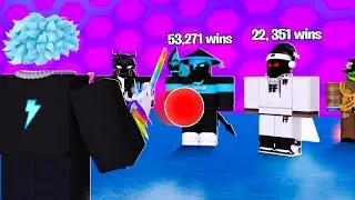 I Challenged 50 PRO PLAYERS in Battle Royale.. (Roblox Blade Ball)