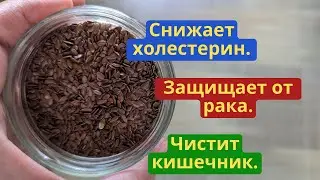 Натуральное средство! Снижает холестерин, защищает от рака, чистит кишечник.