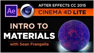 Cinema 4D Materials Tutorial - Intro to materials, Reflectance, and Shaders - Sean Frangella