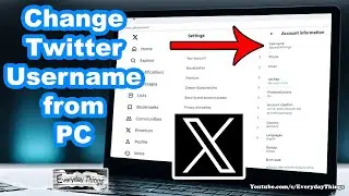 How to Change Your Twitter Username from a Desktop PC