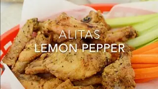 ALITAS LEMON PEPPER o PIMIENTA CON LIMÓN - Recetas fáciles Pizca de Sabor