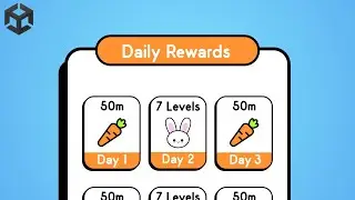 I've Added Daily Rewards to my Carrot Game [ Devlog ]