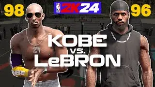 KOBE BRYANT vs. LEBRON JAMES 1-on-1 Matchup | 4K REALISTIC EDITION