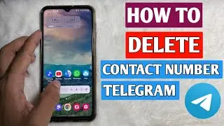 How to delete contact on telegram || Telegram contact delete || Delete contact on telegram