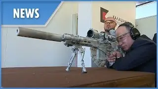 Putin fires new Kalashnikov SVCh-308 sniper rifle prototype