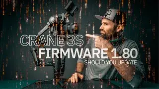 ZHIYUN CRANE 3S FIRMWARE v1.80 // ZHIYUN FIRMWARE UPDATE