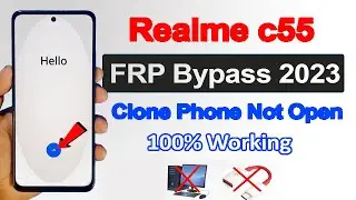 Realme C55 frp remove | Realme c55 google account bypass without app install