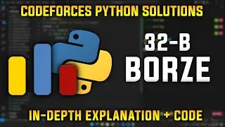 32B | Borze | Codeforces Python Solutions | Explanation + Walkthrough