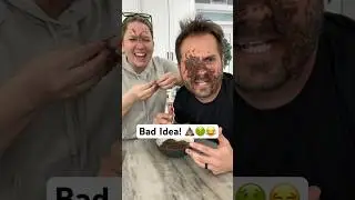 I can’t believe we put this on our face! 💩🤢 #challenges #funny #couplegoals