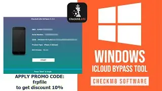 Windows Tool iCloud Bypass Activation Lock With Sim/ Signals/ Network