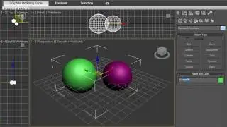 Группировка объектов в 3D MAX