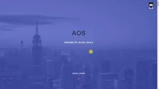 AOS ( Animation on Scroll) In Web Page