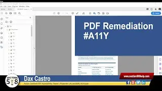 Multiple Tables, Lists and other PDF Remediation