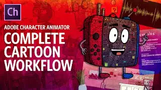 Complete Cartoon Workflow (Adobe Character Animator Tutorial)