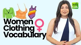 Women Clothing Vocabulary | English Speaking Practice | #shorts Build Powerful Vocabulary