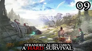 BLIZZARD & COLD SNAP - Stranded Alien Dawn || HARD Settings | Base Builder Part 09