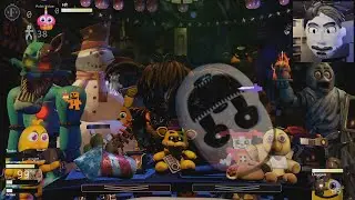 10 MIN AGUANTANDO JUMPSCARES 200/20 CRAZY | FNAF Ultra Custom Night Game 200/20 ALL MAXED COMPLETE