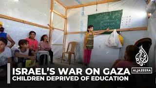 Israel’s war disrupts second school year for 630,000 students in Gaza