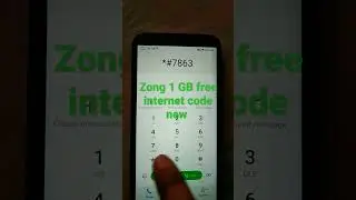 Zong 1 GB free internet code new apply fast 💕❤️❤️☝️☝️