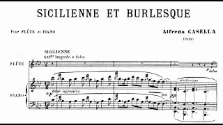 Alfredo Casella - Sicilienne et burlesque, Op.23