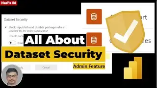 Power BI Dataset Security | Power BI Admin Feature