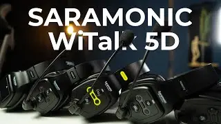 SARAMONIC WiTalk 5D - Intercomunicadores de alta calidad