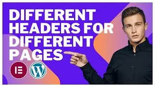 How To Add Header For Specific Page In WordPress | 2 Different Headers In Elementor