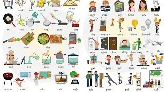 Learn 250+ Common Verbs in English in 25 Minutes