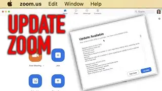 How to Update Zoom on a Mac